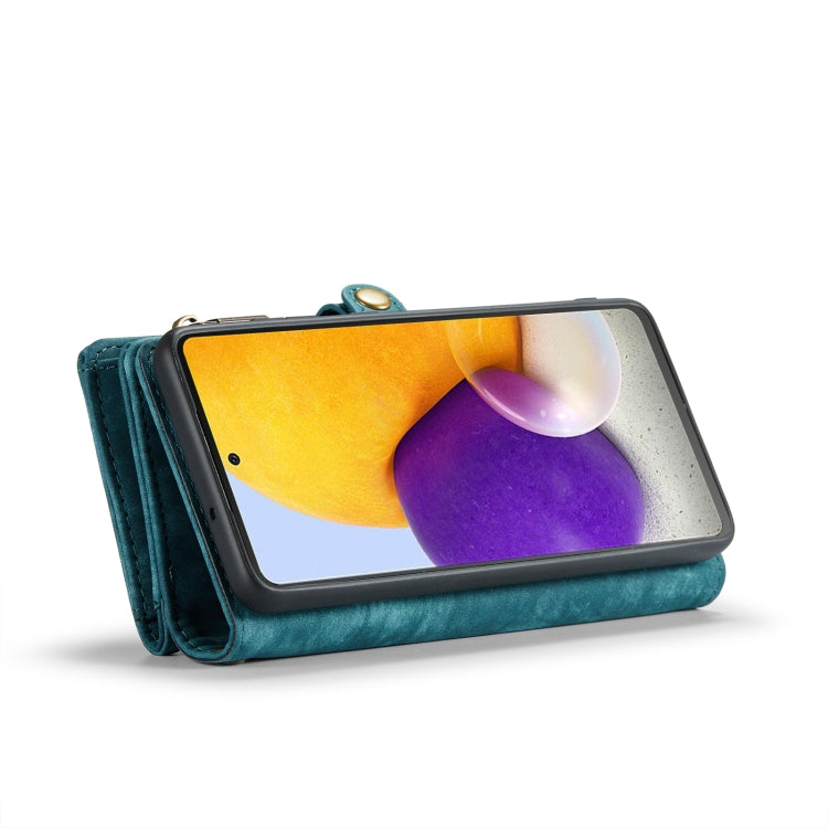 CaseMe-008 For Samaung Galaxy A30S／A50S／A50 Detachable Multifunctional Flip Leather Case (Blue) - free shipping - PMC Jewellery - Order now!