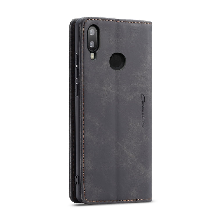 CaseMe-013 Multifunctional Horizontal Flip Leather Case with Card Slot & Holder for Huawei P20 Lite(Black) - Huawei Cases by CaseMe | Online Shopping South Africa | PMC Jewellery | Buy Now Pay Later Mobicred