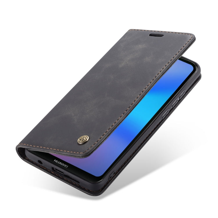 CaseMe-013 Multifunctional Horizontal Flip Leather Case with Card Slot & Holder for Huawei P20 Lite(Black) - Huawei Cases by CaseMe | Online Shopping South Africa | PMC Jewellery | Buy Now Pay Later Mobicred