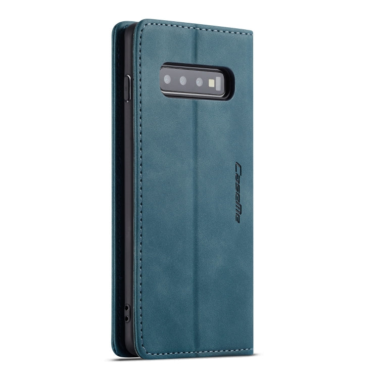 CaseMe-013 Multifunctional Horizontal Flip Leather Case with Card Slot & Holder for Galaxy S10 5G(Blue) - Galaxy Phone Cases by CaseMe | Online Shopping South Africa | PMC Jewellery | Buy Now Pay Later Mobicred