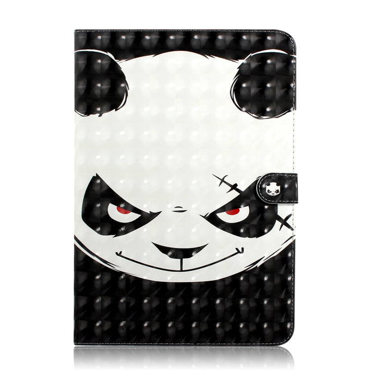 3D Colored Drawing Universal Horizontal Flip Leather Case, with Holder & Card Slot & Wallet for 10 inch Tablet PC(Angry Bear) - 10 - 11 inch by PMC TechLife | Online Shopping South Africa | PMC TechLife | Buy Now Pay Later Mobicred