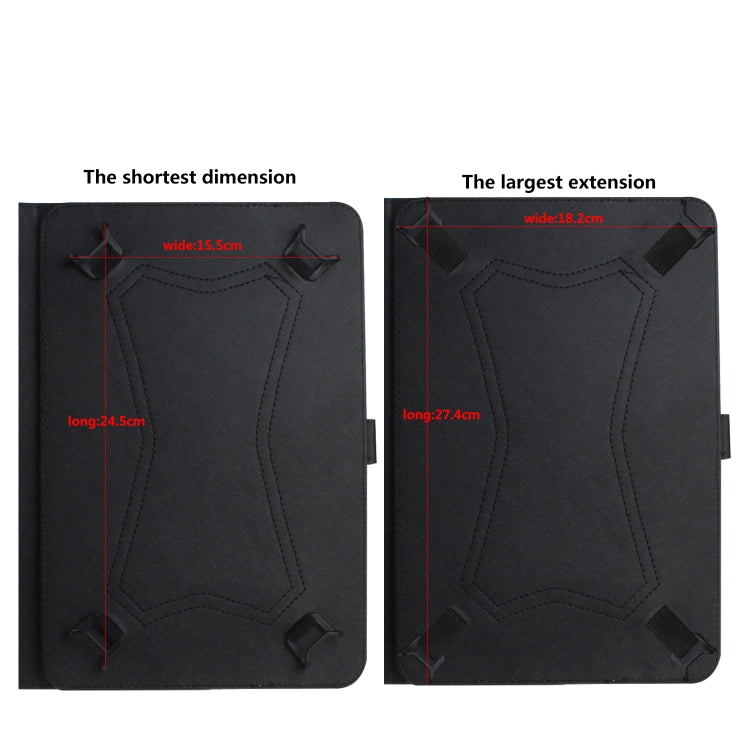 3D Colored Drawing Universal Horizontal Flip Leather Case, with Holder & Card Slot & Wallet for 10 inch Tablet PC(Angry Bear) - 10 - 11 inch by PMC TechLife | Online Shopping South Africa | PMC TechLife | Buy Now Pay Later Mobicred