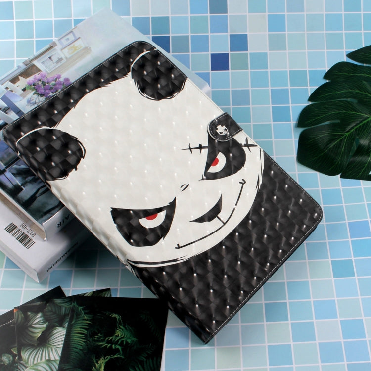 3D Colored Drawing Universal Horizontal Flip Leather Case, with Holder & Card Slot & Wallet for 10 inch Tablet PC(Angry Bear) - 10 - 11 inch by PMC TechLife | Online Shopping South Africa | PMC TechLife | Buy Now Pay Later Mobicred