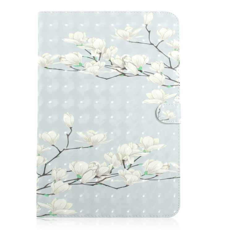 3D Colored Drawing Universal Horizontal Flip Leather Case, with Holder & Card Slot & Wallet for 10 inch Tablet PC(Magnolia) - free shipping - PMC TechLife - Order now!