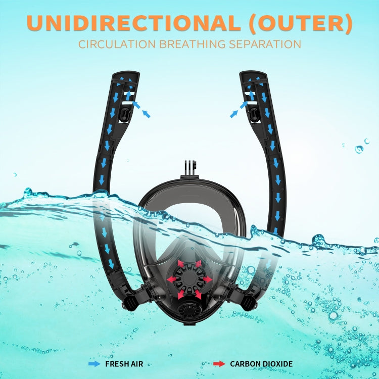 Water Sports Diving Equipment Full Dry Silicone Diving Mask Swimming Glasses for GoPro Hero11 Black / HERO10 Black / HERO9 Black /HERO8 / HERO7 /6 /5 /5 Session /4 Session /4 /3+ /3 /2 /1, Insta360 ON ... on and Other Action Cameras, Size:L/XL(Black Blue) - free shipping - PMC TechLife - Order now!