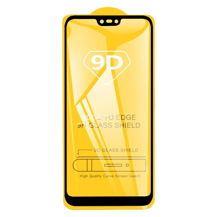 9D Full Glue Full Screen Tempered Glass Film For Huawei P20 Lite / Nova 3e - Huawei Tempered Glass by PMC TechLife | Online Shopping South Africa | PMC TechLife | Buy Now Pay Later Mobicred