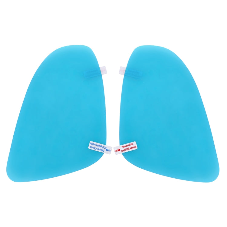 For Peugeot 206 Car PET Rearview Mirror Protective Window Clear Anti-fog Waterproof Rain Shield Film - Auto Film by PMC TechLife | Online Shopping South Africa | PMC TechLife | Buy Now Pay Later Mobicred