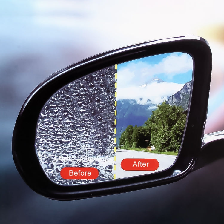 For Jaguar F-TYPE Car PET Rearview Mirror Protective Window Clear Anti-fog Waterproof Rain Shield Film - Auto Film by PMC TechLife | Online Shopping South Africa | PMC TechLife | Buy Now Pay Later Mobicred