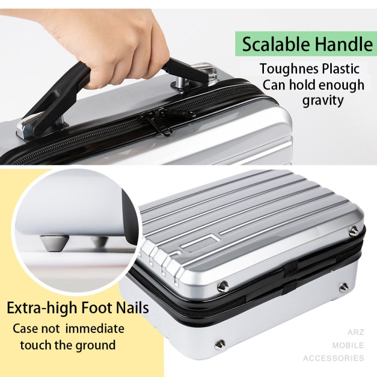 ls-S004 Portable Waterproof Drone Handbag Storage Bag for DJI Mavic Mini 2(Black + Red Liner) - Carry Cases & Bags by PMC TechLife | Online Shopping South Africa | PMC TechLife | Buy Now Pay Later Mobicred