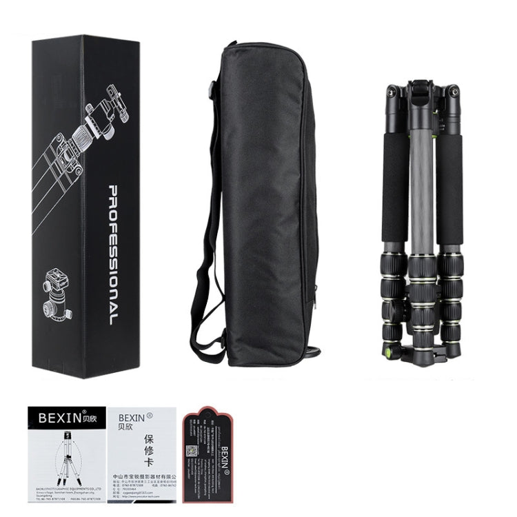BEXIN BX285C K36 Portable Carbon Fiber Tripod for Dslr Digital DV Camcorder - free shipping - PMC TechLife - Order now!