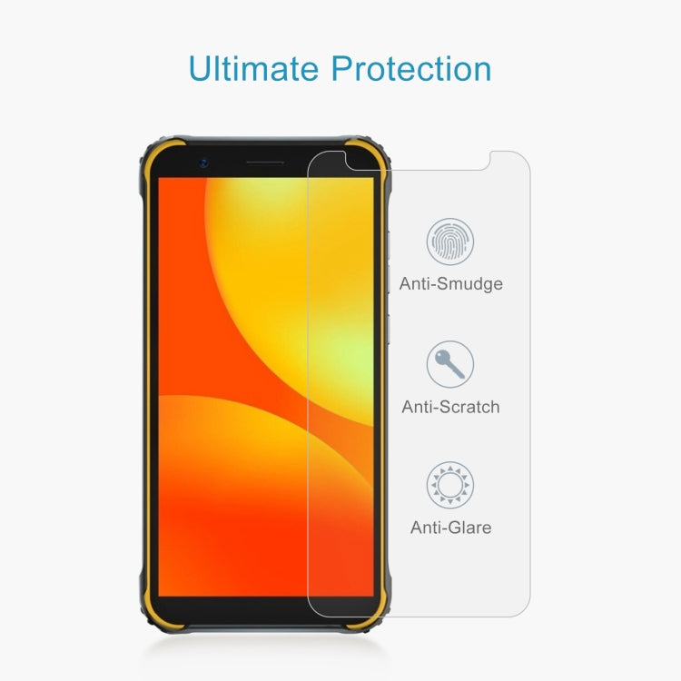 For Blackview BV4900 / BV4900 Pro / BV4900s 50 PCS 0.26mm 9H 2.5D Tempered Glass Film - Others by PMC TechLife | Online Shopping South Africa | PMC TechLife