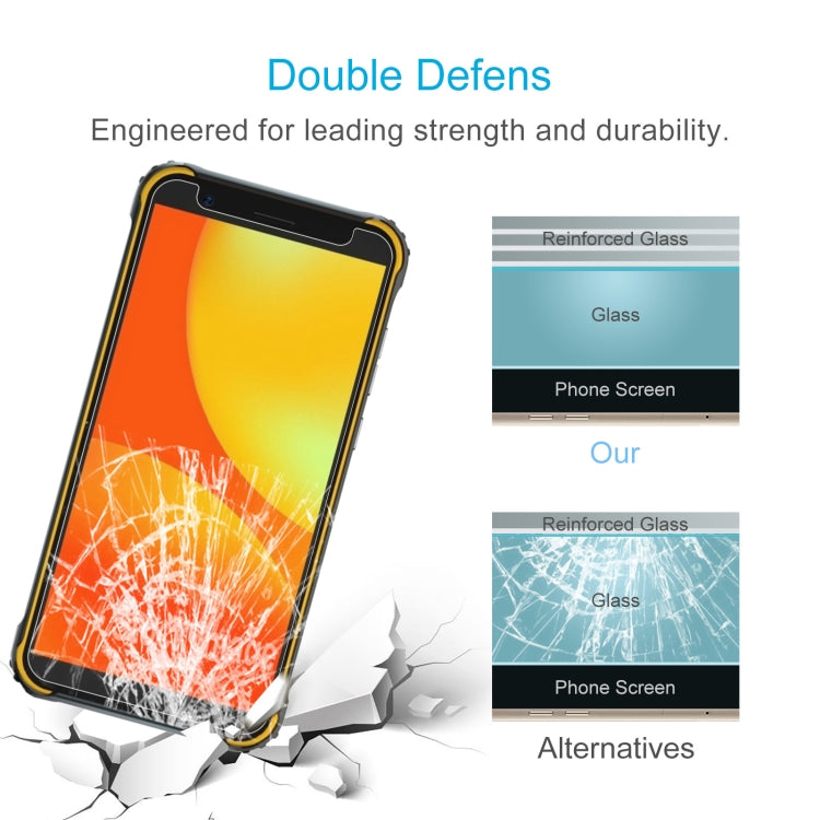 For Blackview BV4900 / BV4900 Pro / BV4900s 50 PCS 0.26mm 9H 2.5D Tempered Glass Film - Others by PMC TechLife | Online Shopping South Africa | PMC TechLife