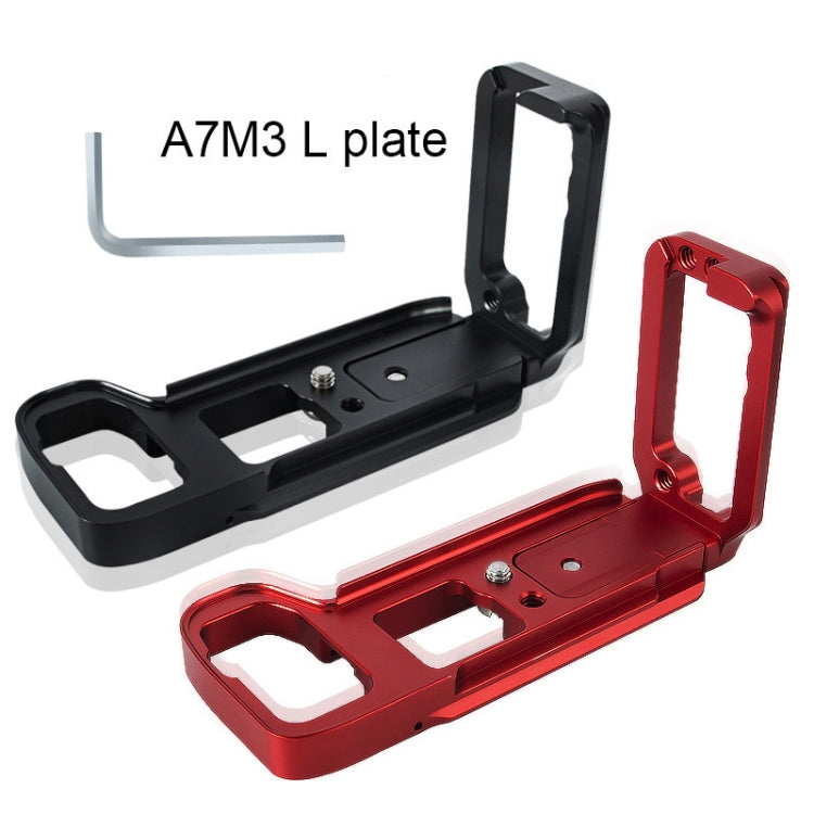 BEXIN A73 L-plate  Camera Vertical Clapper  for A7M3 A7III A7RIII Camera(Red) - free shipping - PMC TechLife - Order now!