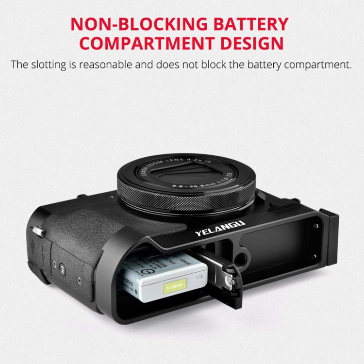 YELANGU CL9 Camera Expansion Board L Plate for Canon G7X2/ G7X23 - free shipping - PMC TechLife - Order now!