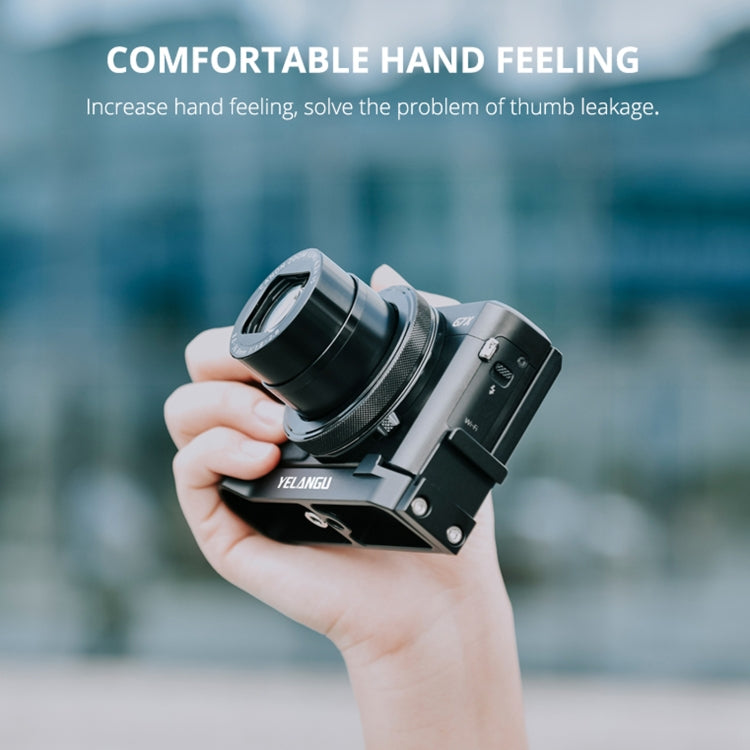 YELANGU CL9 Camera Expansion Board L Plate for Canon G7X2/ G7X23 - free shipping - PMC TechLife - Order now!