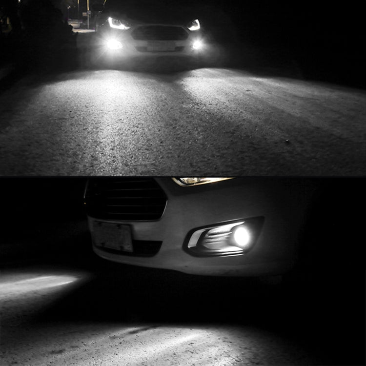 H3 2 PCS DC12-24V / 10.5W Car Double Colors Fog Lights with 24LEDs SMD-3030 & Constant Current, Box Packaging(White Light + Gold Light) - Fog / Driving Lights by PMC TechLife | Online Shopping South Africa | PMC TechLife | Buy Now Pay Later Mobicred