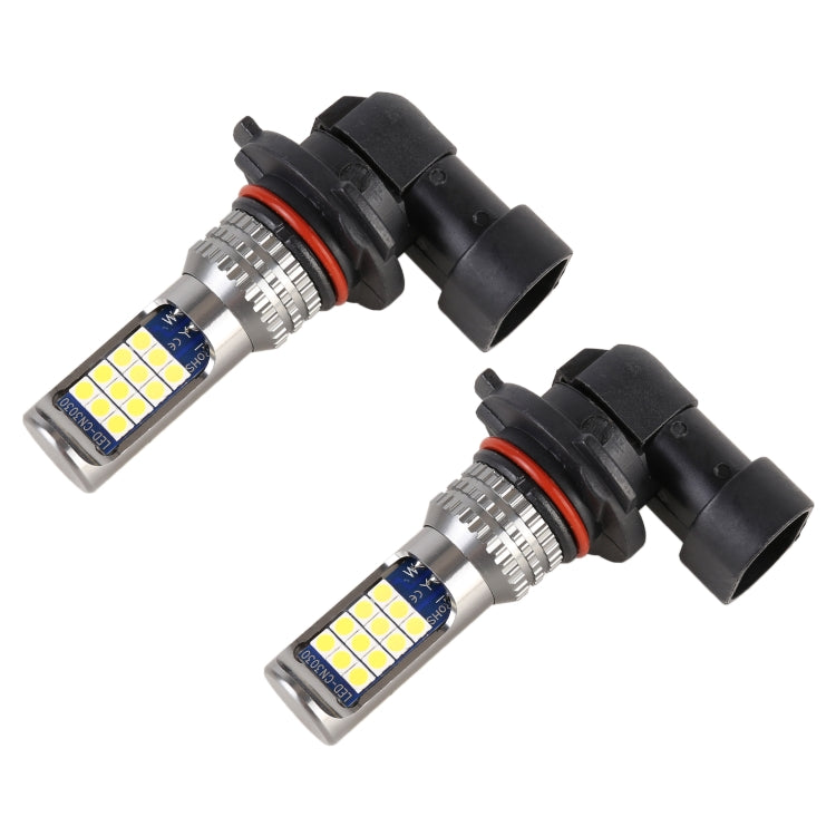 9005 2 PCS DC12-24V / 8.6W Car Fog Lights with 24LEDs SMD-3030 & Constant Current, Bag Packagin(White Light) - Fog / Driving Lights by PMC TechLife | Online Shopping South Africa | PMC TechLife | Buy Now Pay Later Mobicred