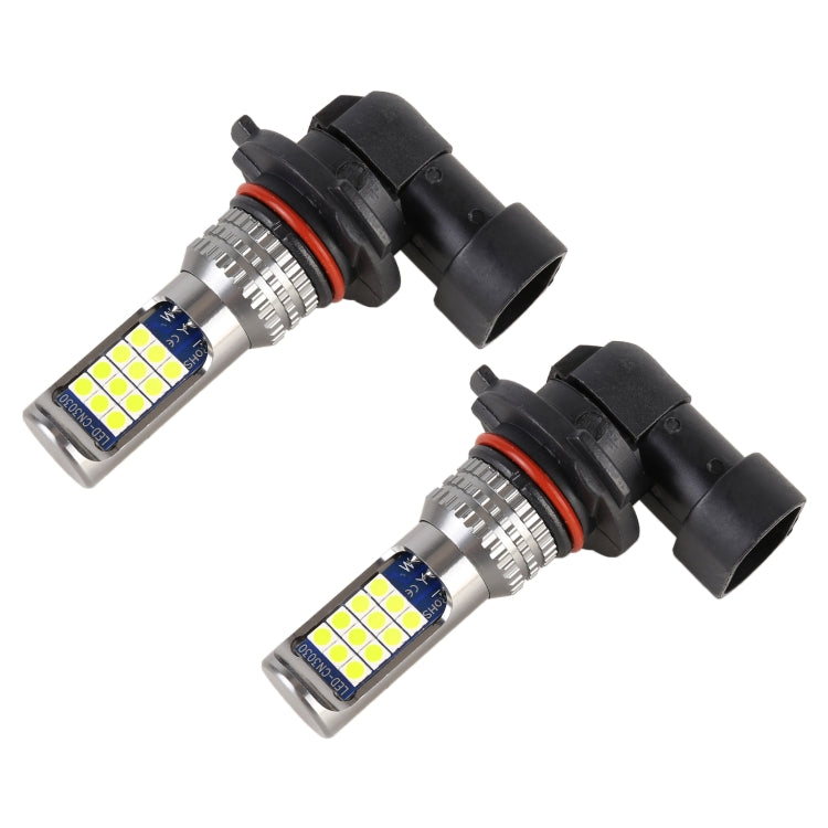 9005 2 PCS DC12-24V / 8.6W Car Fog Lights with 24LEDs SMD-3030 & Constant Current, Bag Packagin(Lime Light) - Fog / Driving Lights by PMC TechLife | Online Shopping South Africa | PMC TechLife | Buy Now Pay Later Mobicred