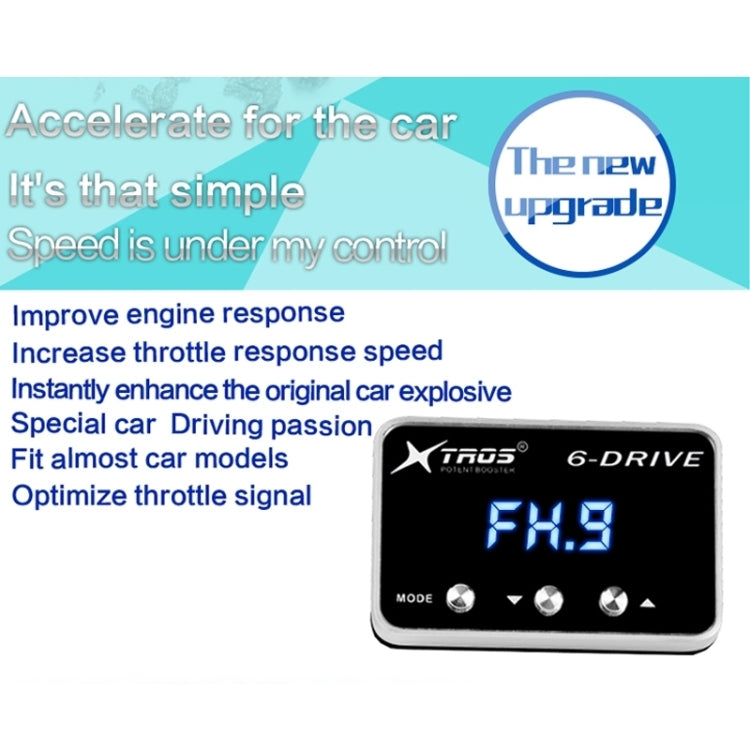 For Chrysler  200 2011-2014 TROS TS-6Drive Potent Booster Electronic Throttle Controller - Car Modification by TROS | Online Shopping South Africa | PMC TechLife | Buy Now Pay Later Mobicred