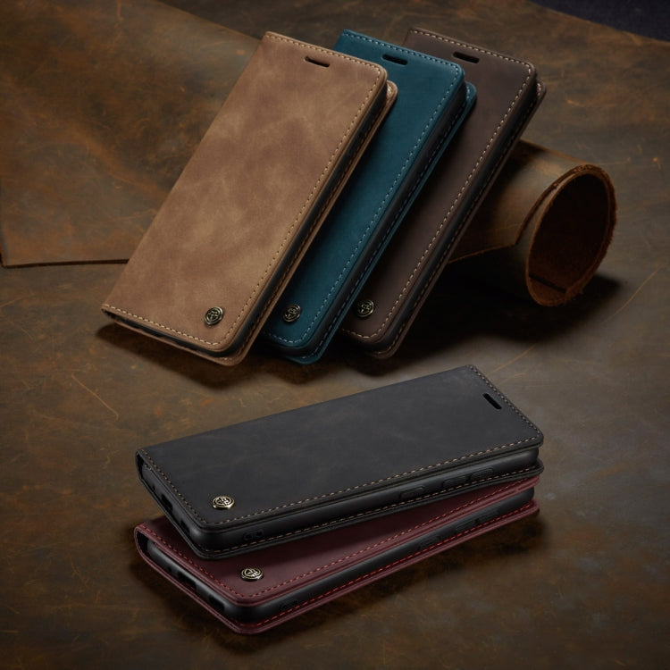 For Xiaomi Mi 10T Lite 5G CaseMe-013 Multifunctional Retro Frosted Horizontal Flip Leather Case with Card Slot & Holder & Wallet(Coffee) - free shipping - PMC Jewellery - Order now!