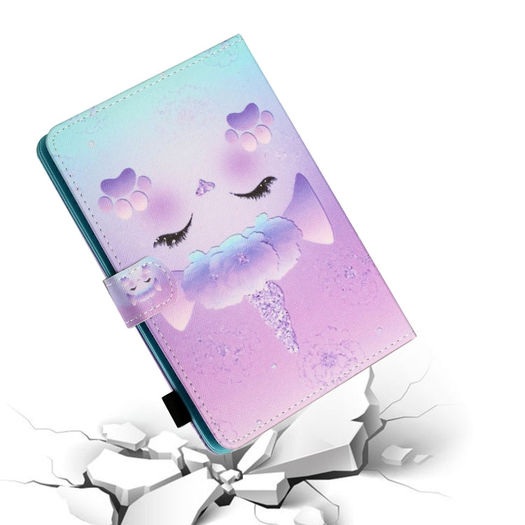 For 10 inch Tablet PC Universal Sewing Thread Horizontal Painted Flat Leather Case with Pen Cover & Anti Skid Strip & Card Slot & Holder(Horse) - 10 - 11 inch by PMC TechLife | Online Shopping South Africa | PMC TechLife | Buy Now Pay Later Mobicred