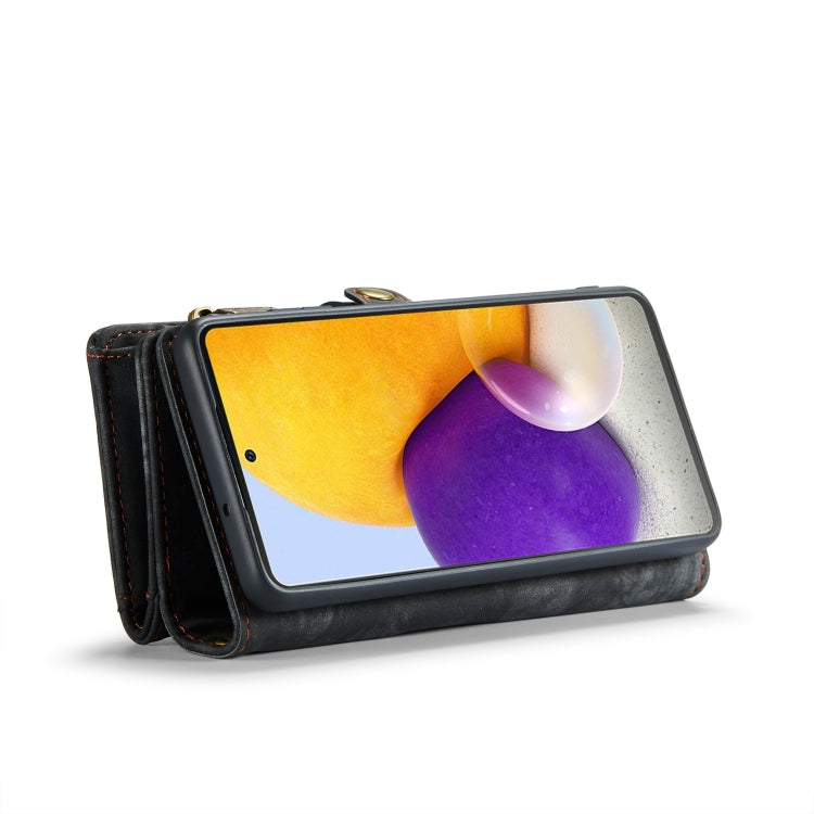 For Samsung Galaxy S21 5G CaseMe-008 Detachable Multifunctional Flip Leather Phone Case(Black) - free shipping - PMC Jewellery - Order now!