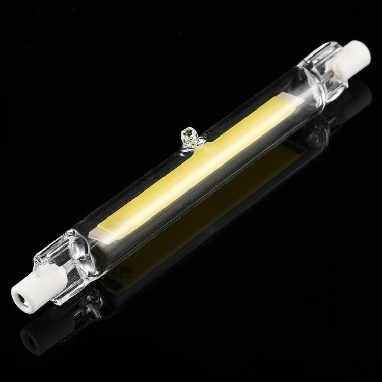 R7S 110V 7W 118mm COB LED Bulb Glass Tube Replacement Halogen Lamp Spot Light(4000K Natural White Light) - LED Blubs & Tubes by PMc TechLife | Online Shopping South Africa | PMc TechLife | Buy Now Pay Later Mobicred