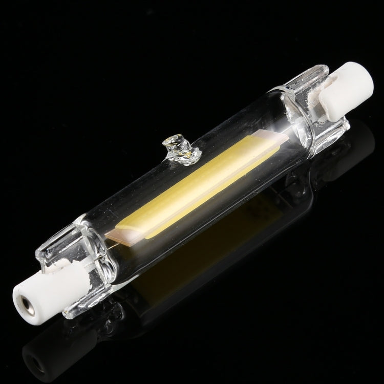 R7S 220V 5W 78mm COB LED Bulb Glass Tube Replacement Halogen Lamp Spot Light, 4000K Natural White Light - free shipping - PMc TechLife - Order now!