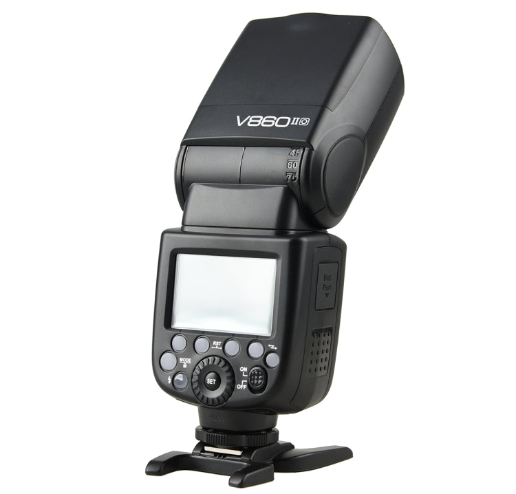 Godox V860IIO 2.4GHz Wireless 1/8000s HSS Flash Speedlite Camera Top Fill Light for Olympus DSLR Cameras(Black) - free shipping - PMC TechLife - Order now!