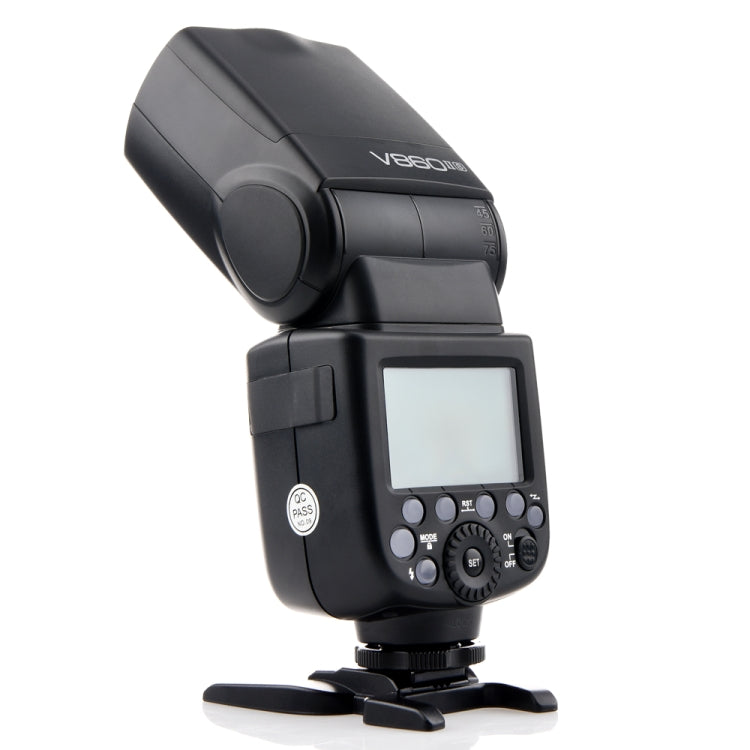 Godox V860IIS 2.4GHz Wireless 1/8000s HSS Flash Speedlite Camera Top Fill Light for Sony DSLR Cameras(Black) - free shipping - PMC TechLife - Order now!