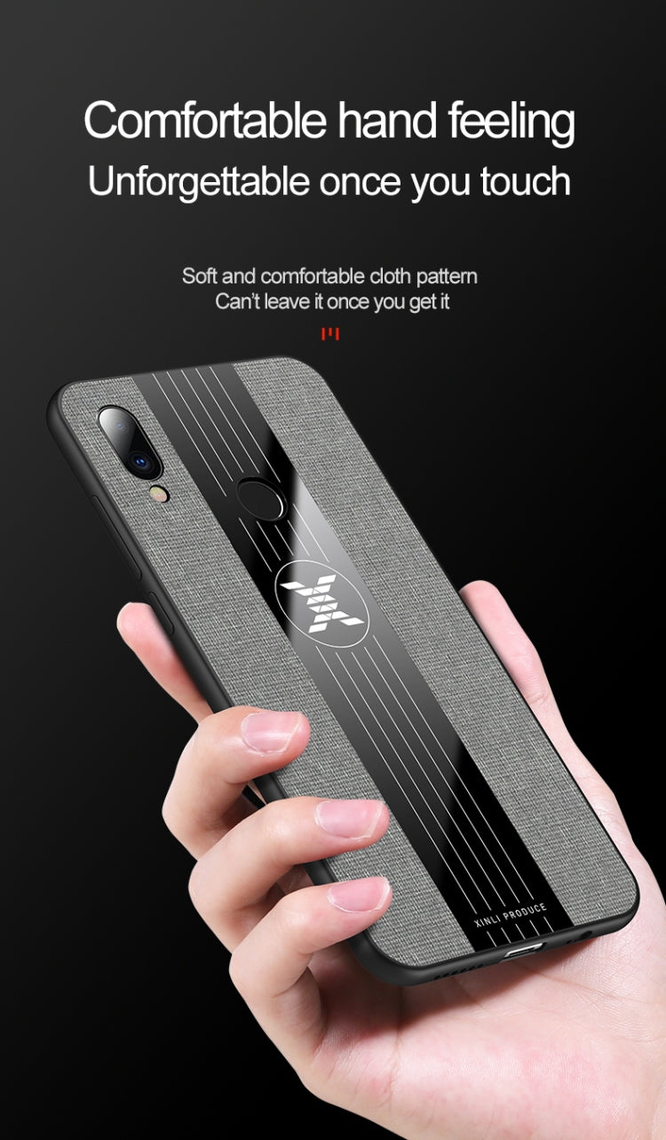 For Meizu Note 9 XINLI Stitching Cloth Texture Shockproof TPU Protective Case(Red) - More Brand by XINLI | Online Shopping South Africa | PMC Jewellery | Buy Now Pay Later Mobicred
