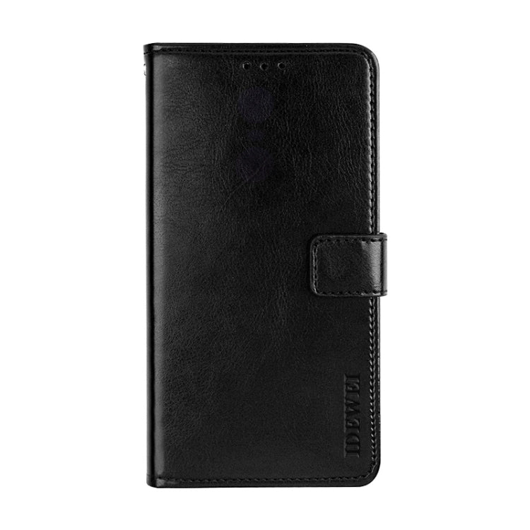 For LG K71 idewei Crazy Horse Texture Horizontal Flip Leather Case with Holder & Card Slots & Wallet(Black) - free shipping - PMC Jewellery - Order now!