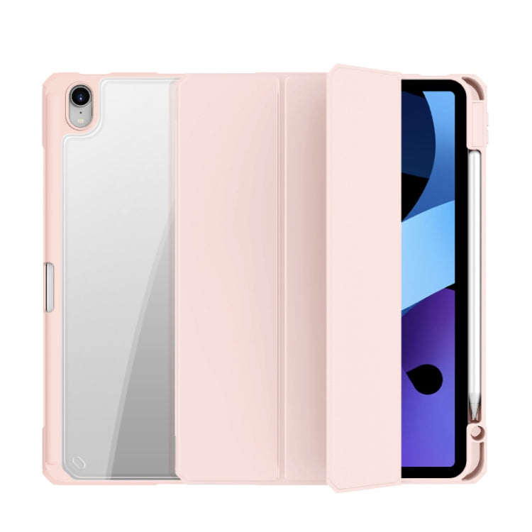 Mutural Pinyue Series PC + TPU Horizontal Flip Leather Case with Holder & Pen Slot & Sleep / Wake-up Function For iPad Air 2022 / 2020 10.9(Pink) - free shipping - PMC TechLife - Order now!