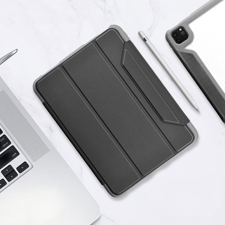 Mutural Yagao Series PC Horizontal Flip Leather Case with Holder & Pen Slot For iPad Air 2022 / 2020 10.9(Grey) - free shipping - PMC TechLife - Order now!