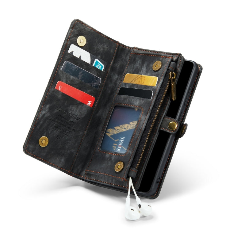 For Samsung Galaxy A72 5G / 4G CaseMe-008 Detachable Multifunctional Flip Leather Phone Case(Black) - Galaxy Phone Cases by CaseMe | Online Shopping South Africa | PMC Jewellery | Buy Now Pay Later Mobicred