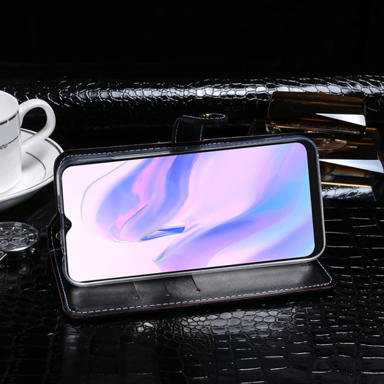 For Blackview A70 idewei Crocodile Texture Horizontal Flip Leather Case with Holder & Card Slots & Wallet(Dark Blue) - More Brand by idewei | Online Shopping South Africa | PMC TechLife | Buy Now Pay Later Mobicred