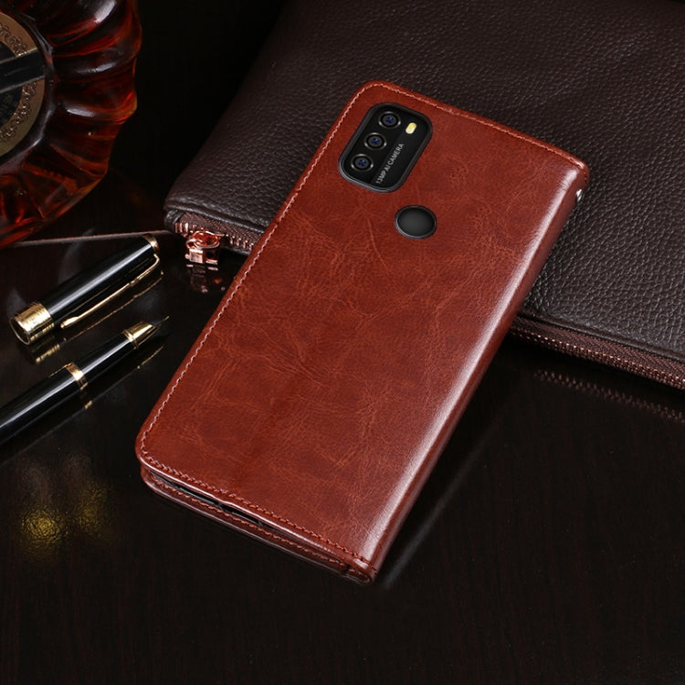 For Blackview A70 idewei Crazy Horse Texture Horizontal Flip Leather Case with Holder & Card Slots & Wallet(Rose Red) - free shipping - PMC TechLife - Order now!
