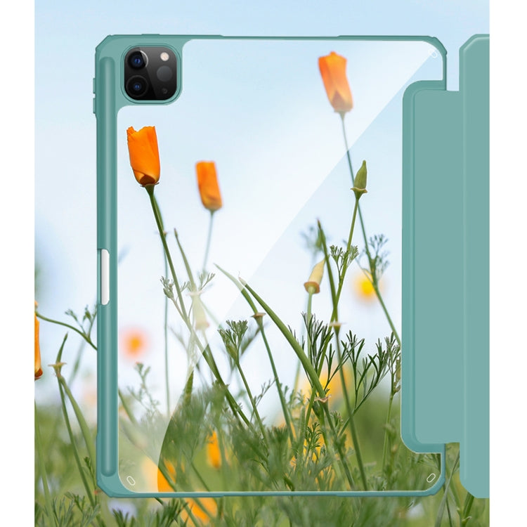 For iPad Pro 11 2022 / 2021 / 2020 Mutural Pinyue Series PC + TPU Horizontal Flip Leather Tablet Case with Holder & Pen Slot & Sleep / Wake-up Function(Sky Blue) - free shipping - PMC TechLife - Order now!