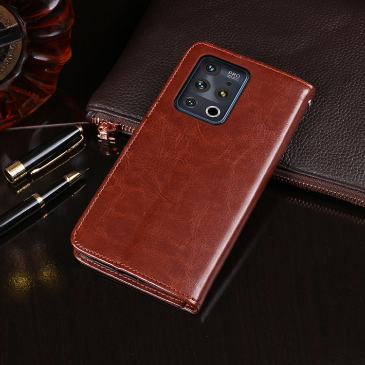 For Meizu 18 Pro idewei Crazy Horse Texture Horizontal Flip Leather Case with Holder & Card Slots & Wallet(Black) - More Brand by idewei | Online Shopping South Africa | PMC Jewellery | Buy Now Pay Later Mobicred