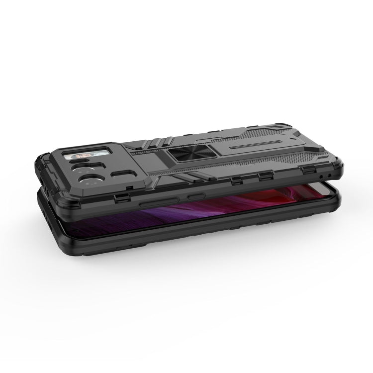 For Xiaomi Mi 11 Ultra Supersonic PC + TPU Shock-proof Protective Case with Holder(Black) - Xiaomi Cases by PMC TechLife | Online Shopping South Africa | PMC TechLife