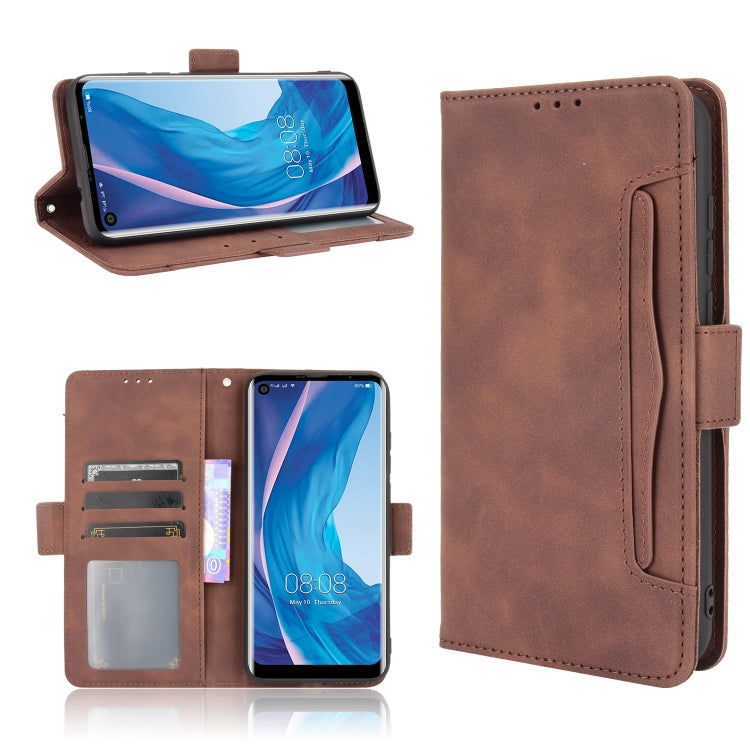 For Ulefone Note 11P Skin Feel Calf Pattern Horizontal Flip Leather Case with Holder & Card Slots & Photo Frame(Brown) - Ulefone Cases by PMC Jewellery | Online Shopping South Africa | PMC Jewellery | Buy Now Pay Later Mobicred