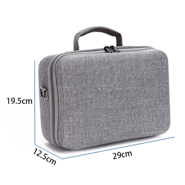 Portable Carry Case Waterproof Scratch-proof Anti-shock Travel Carrying Cover Case Box for DJI Air 2s(Grey+Black Liner) - Carry Cases & Bags by PMC TechLife | Online Shopping South Africa | PMC TechLife | Buy Now Pay Later Mobicred