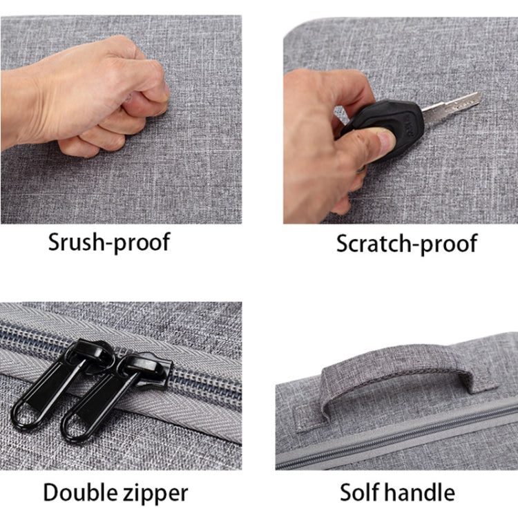 Portable Carry Case Waterproof Scratch-proof Anti-shock Travel Carrying Cover Case Box for DJI Air 2s(Grey+Black Liner) - Carry Cases & Bags by PMC TechLife | Online Shopping South Africa | PMC TechLife | Buy Now Pay Later Mobicred