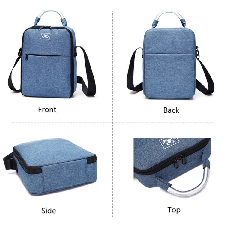 Shockproof Waterproof Single Shoulder Storage Travel Carrying Cover Case Box for DJI Air 2S(Blue+Red Liner) - Carry Cases & Bags by PMC TechLife | Online Shopping South Africa | PMC TechLife | Buy Now Pay Later Mobicred