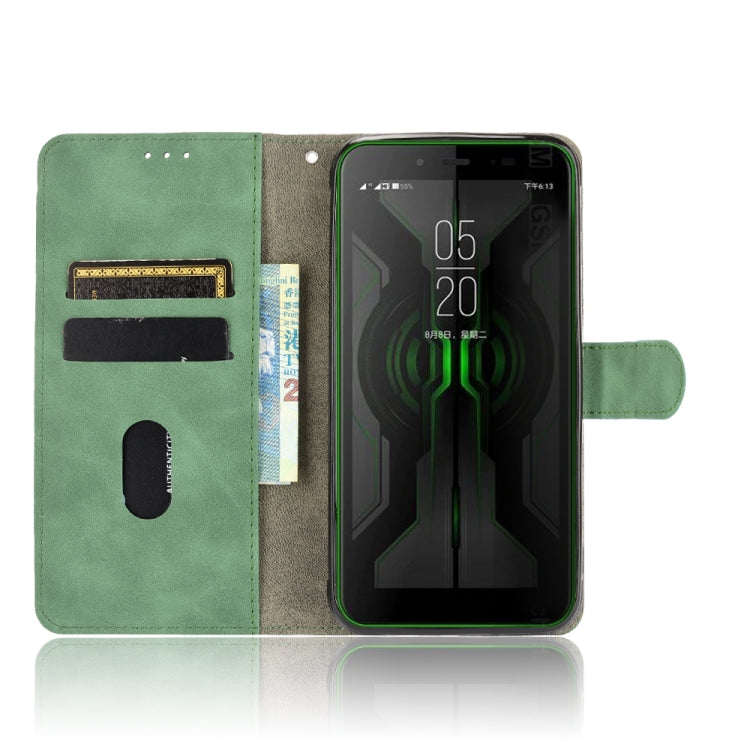 For Blackview BV6300 Pro Solid Color Skin Feel Magnetic Buckle Horizontal Flip Calf Texture PU Leather Case with Holder & Card Slots & Wallet(Green) - More Brand by PMC TechLife | Online Shopping South Africa | PMC TechLife | Buy Now Pay Later Mobicred