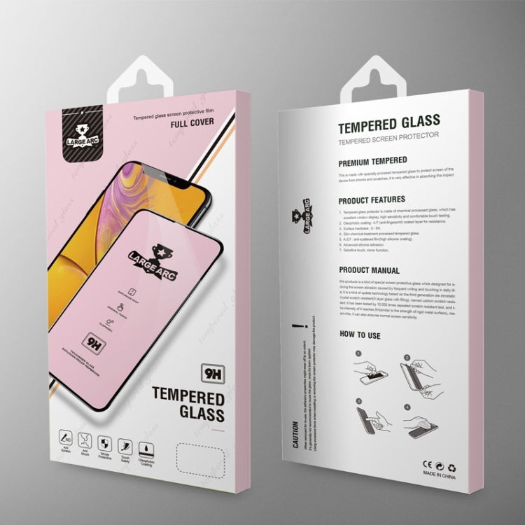 For Samsung Galaxy A71 9H HD Large Arc High Alumina Full Screen Tempered Glass Film - Galaxy Tempered Glass by PMC TechLife | Online Shopping South Africa | PMC TechLife