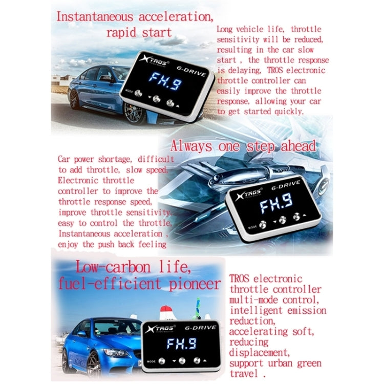 For Subaru Impreza 2006- TROS TS-6Drive Potent Booster Electronic Throttle Controller - Car Modification by TROS | Online Shopping South Africa | PMC TechLife | Buy Now Pay Later Mobicred