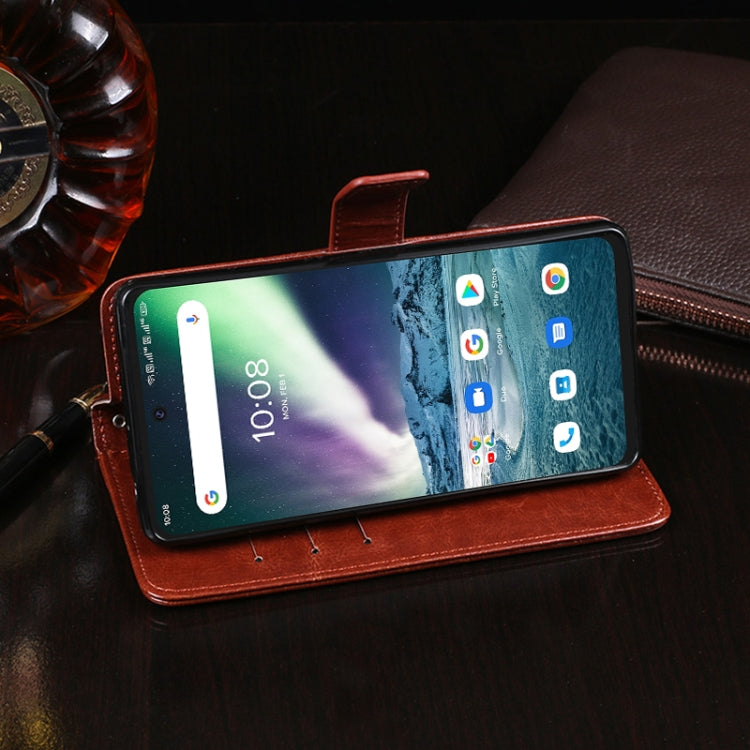 For Umidigi Bison GT idewei Crazy Horse Texture Horizontal Flip Leather Case with Holder & Card Slots & Wallet(Black) - free shipping - PMC Jewellery - Order now!