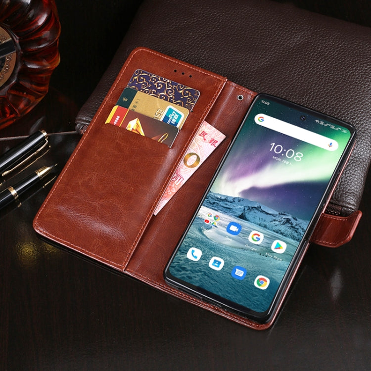 For Umidigi Bison GT idewei Crazy Horse Texture Horizontal Flip Leather Case with Holder & Card Slots & Wallet(Black) - free shipping - PMC Jewellery - Order now!