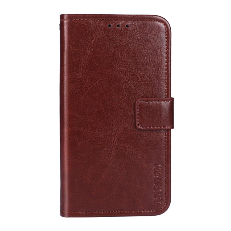 For Umidigi Bison GT idewei Crazy Horse Texture Horizontal Flip Leather Case with Holder & Card Slots & Wallet(Brown) - free shipping - PMC Jewellery - Order now!